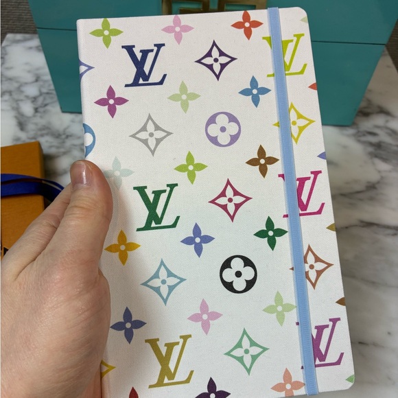 Louis Vuitton LV White Murakami TM Multicolor Jane Notebook MM Size - Brand New - Picture 3 of 10